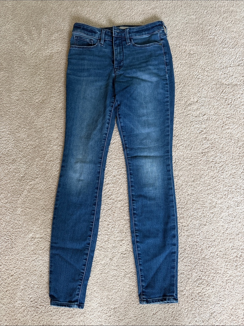 Athleta Medium Blue Skinny Jeans